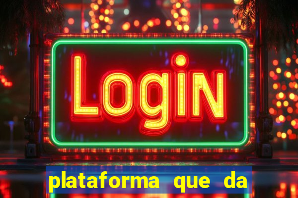 plataforma que da para depositar 1 real